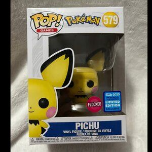 Funko Pop! Vinyl: Pokémon - Pichu (Flocked) - WonderCon FYE (Exclusive) #579